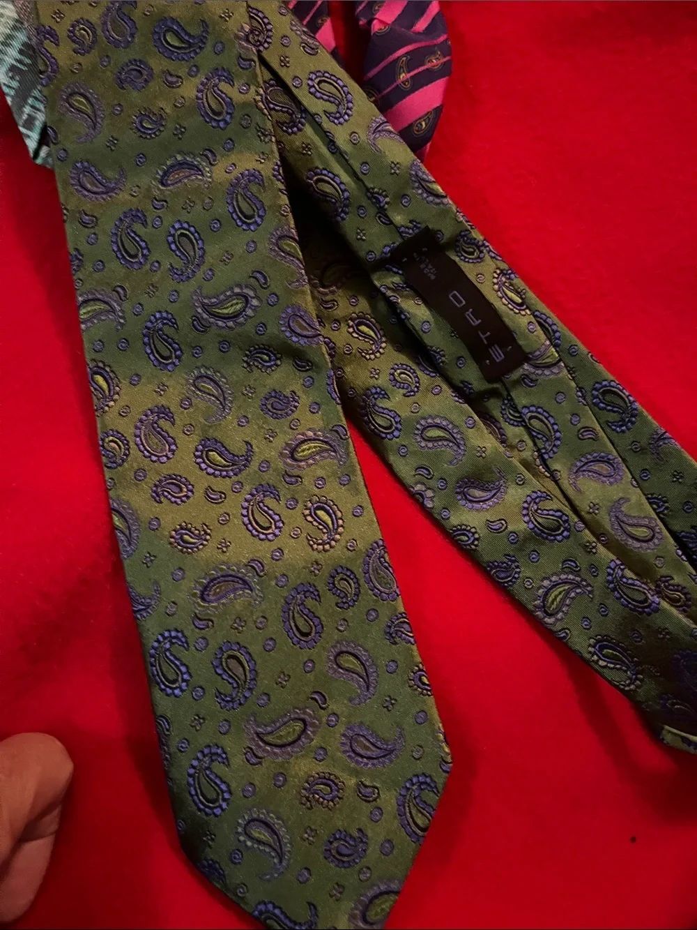 ETRO men’s neck ties - Picture 7 of 8